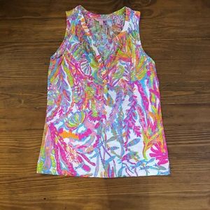 Lilly Pulitzer Scuba to Cuba Essie top
